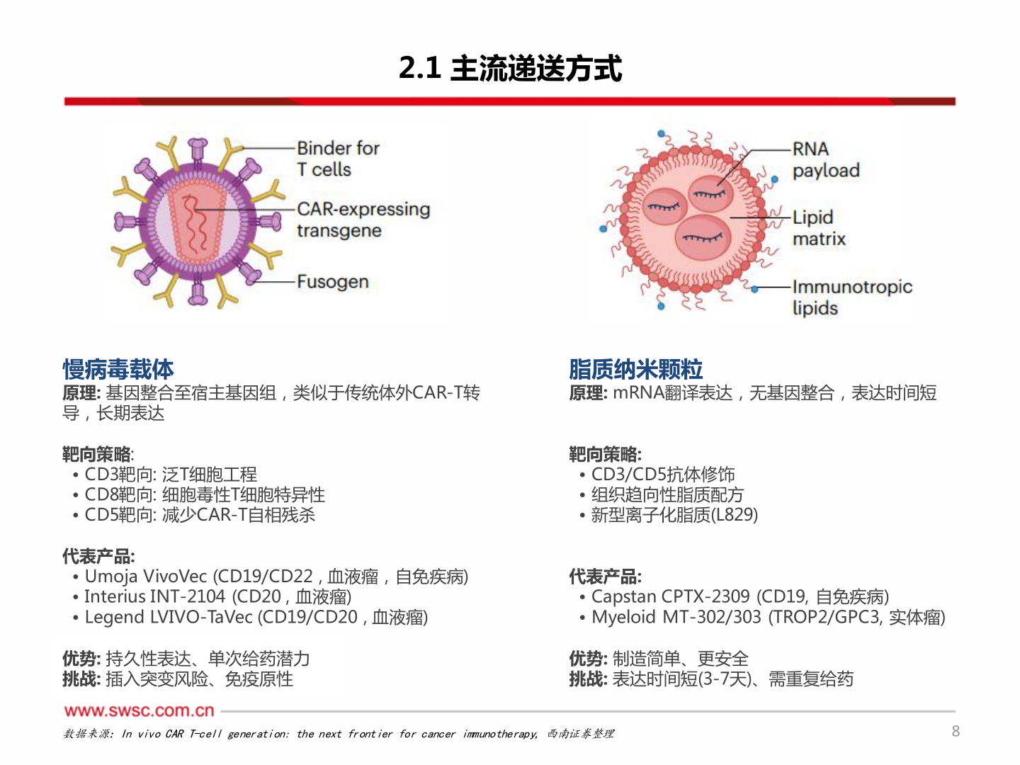 一起讨论下2.1 主流递送方式