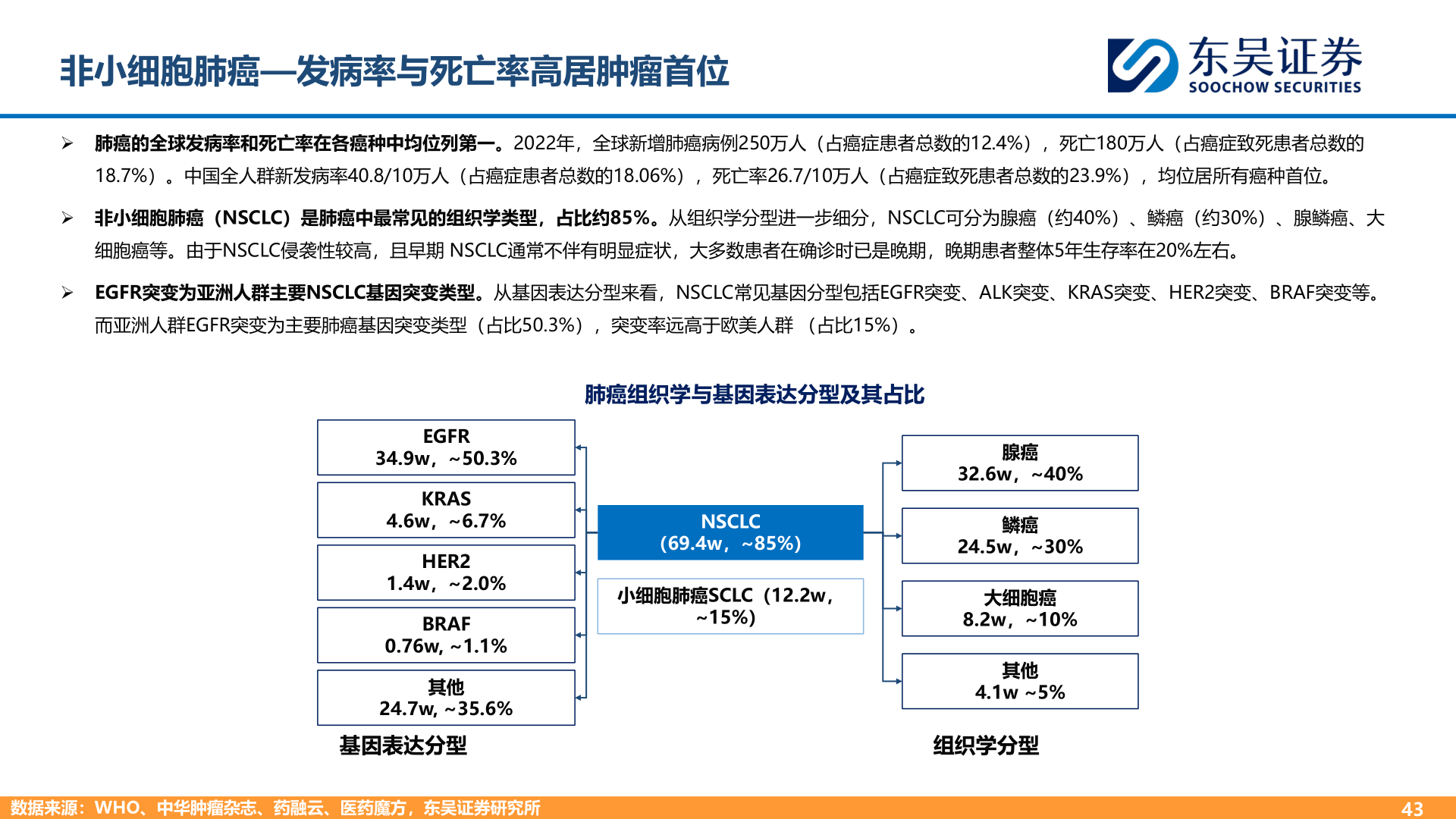 想关注一下非小细胞肺癌—发病率与死亡率高居肿瘤首位