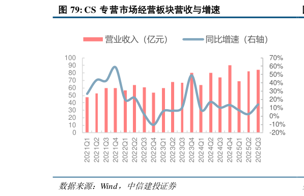 如何了解CS 专营市场经营板块营收与增速
