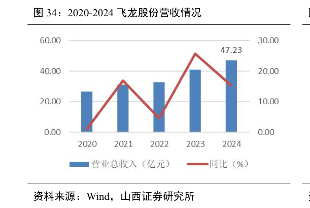 咨询下各位2020-2024 飞龙股份营收情况