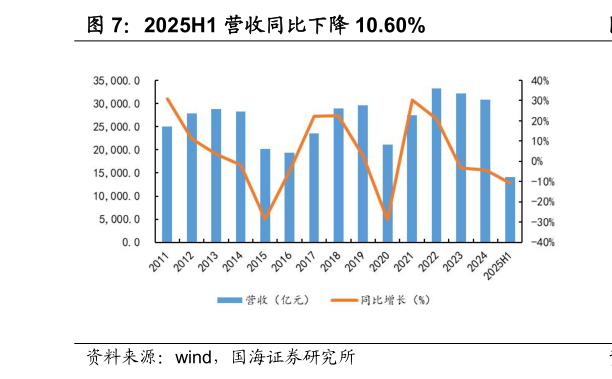 如何了解2025H1 营收同比下降 10.60%