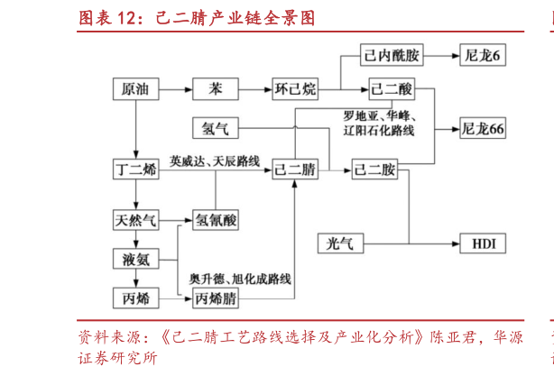 咨询下各位己二腈产业链全景图