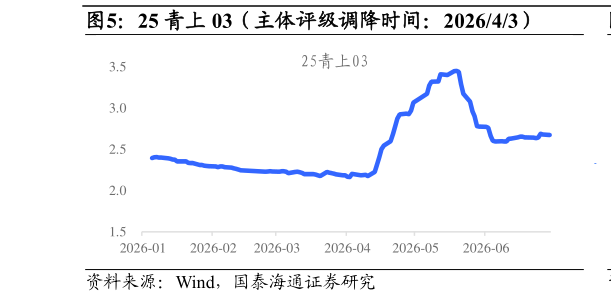 如何解释25 青上 03(主体评级调降时间:202643)?