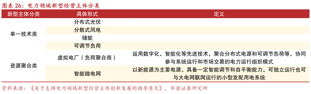 如何才能电力领域新型经营主体分类?