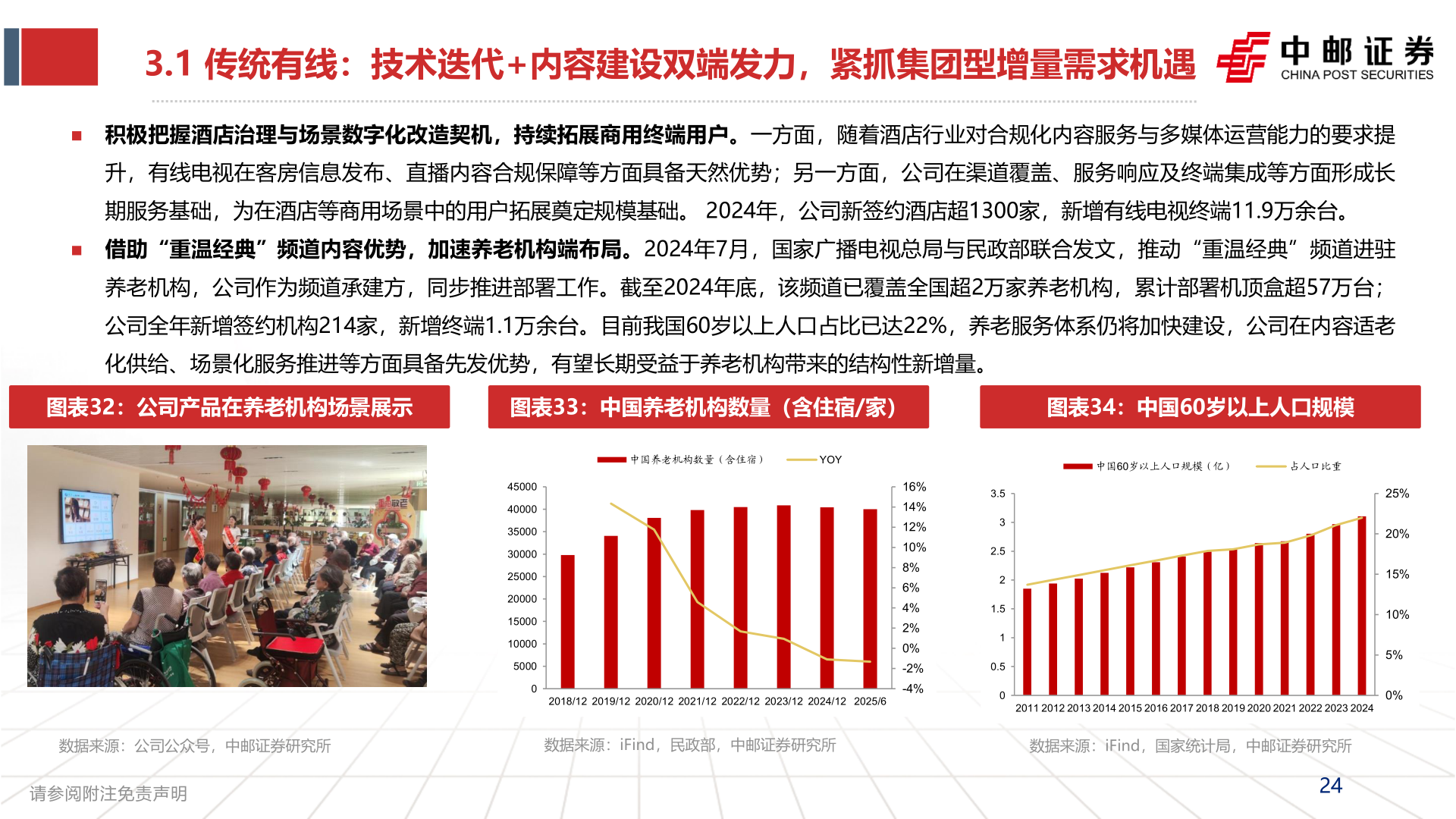 如何了解3.1 传统有线：技术迭代+内容建设双端发力，紧抓集团型增量需求机遇