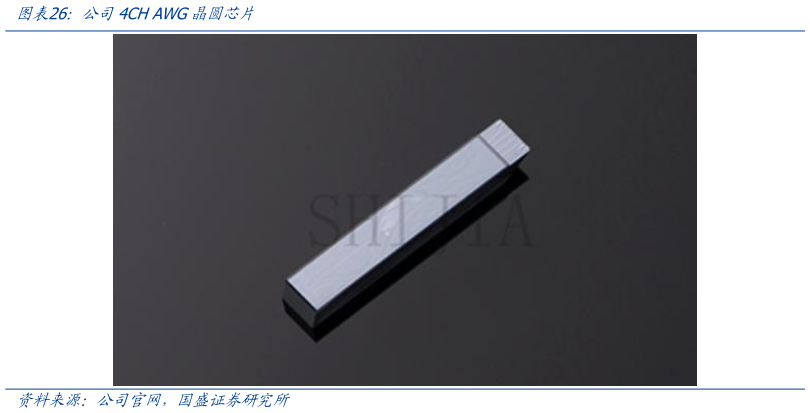 谁能回答公司4CH AWG晶圆芯片
