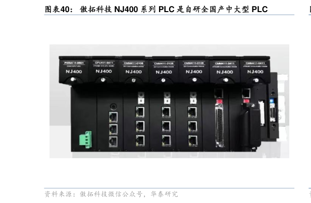 咨询大家傲拓科技 NJ400 系列 PLC 是自研全国产中大型 PLC