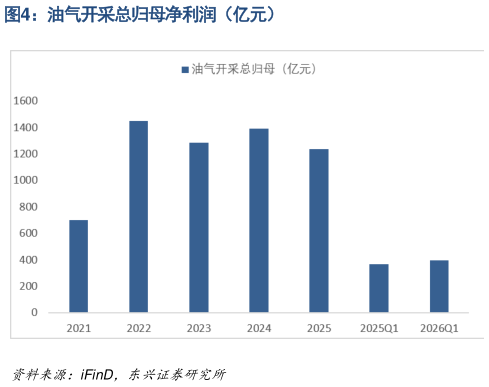 如何才能油气开采总归母净利润（亿元）