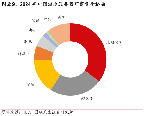 各位网友请教一下2024 年中国液冷服务器厂商竞争格局?