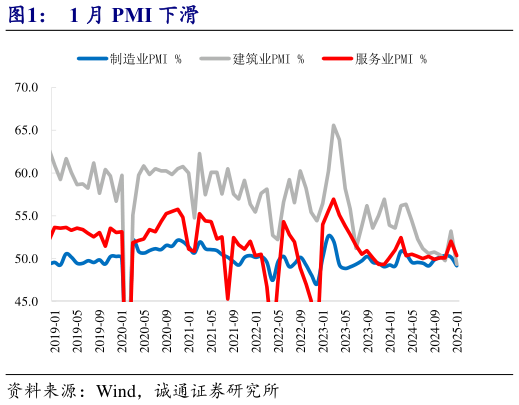 各位网友请教一下1 月 PMI 下滑?