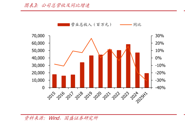 咨询大家公司总营收及同比增速?