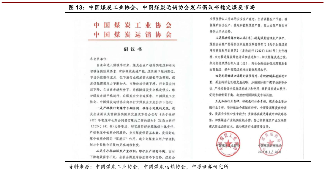 想问下各位网友中国煤炭工业协会、中国煤炭运销协会发布倡议书稳定煤炭市场