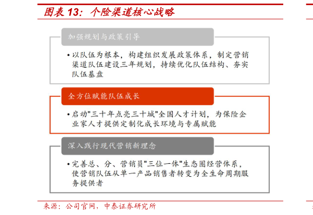 咨询大家个险渠道核心战略