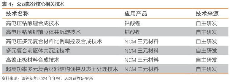如何了解公司部分核心相关技术