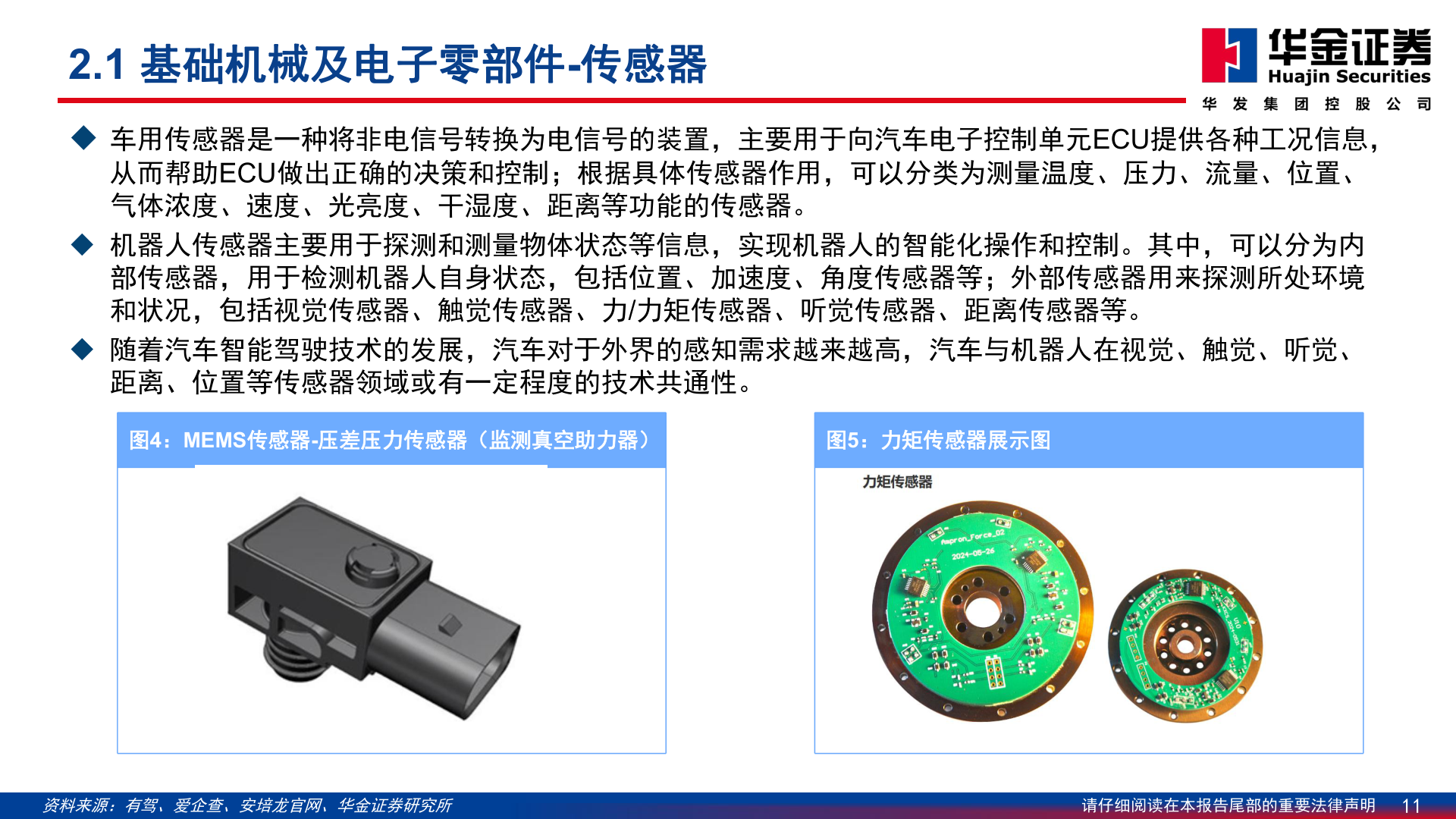 怎样理解2.1 基础机械及电子零部件-传感器?