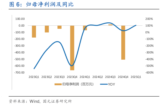 想关注一下归母净利润及同比?