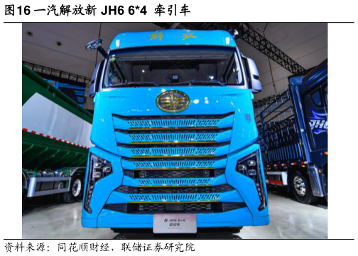 各位网友请教一下一汽解放新 JH6 64  牵引车
