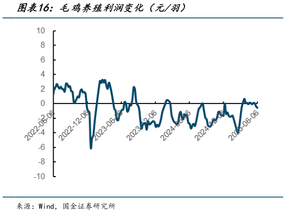 咨询下各位毛鸡养殖利润变化（元羽）?
