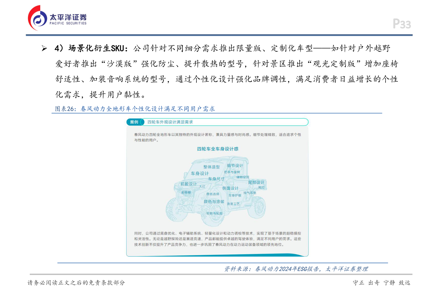 如何解释Ø 4）场景化衍生SKU：公司针对不同细分需求推出限量版、定制化车型——如针对户外越野