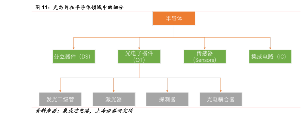 各位网友请教一下光芯片在半导体领域中的细分?