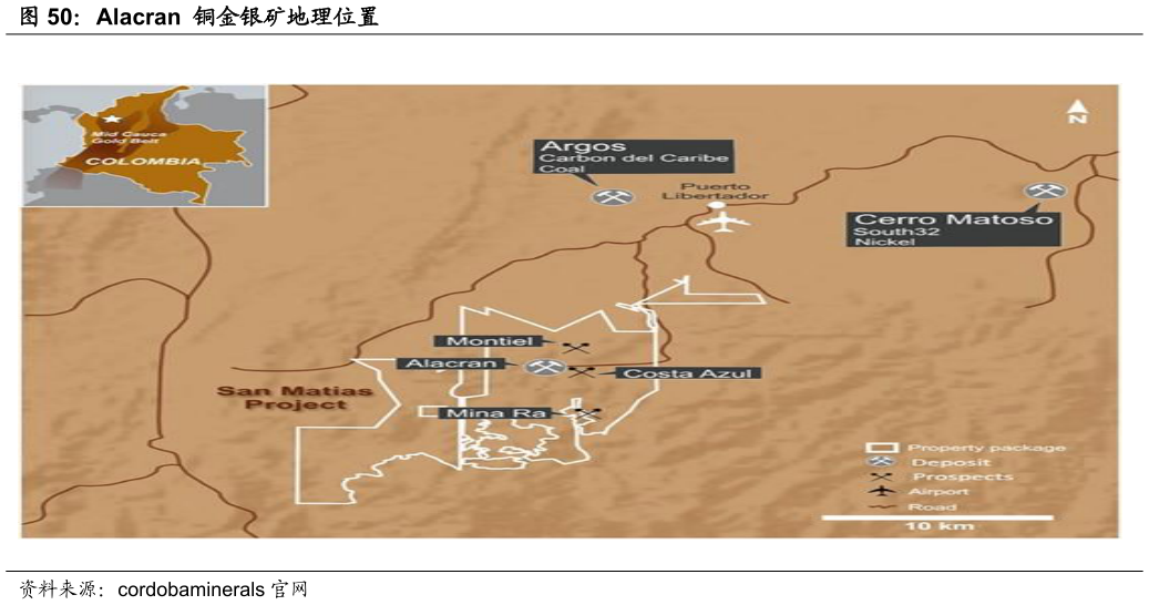 各位网友请教一下Alacran 铜金银矿地理位置