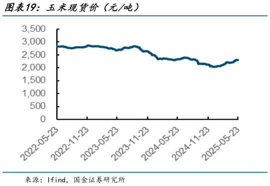 谁能回答玉米现货价(元吨)?