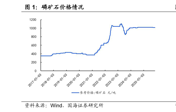 如何解释磷矿石价格情况