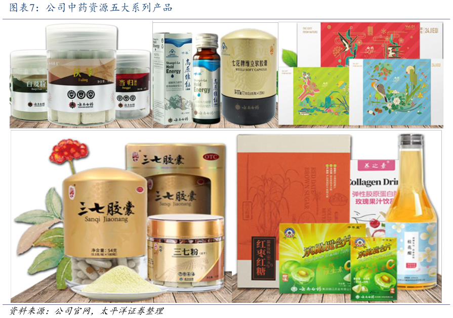 咨询大家公司中药资源五大系列产品