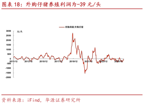 咨询大家外购仔猪养殖利润为-39 元头