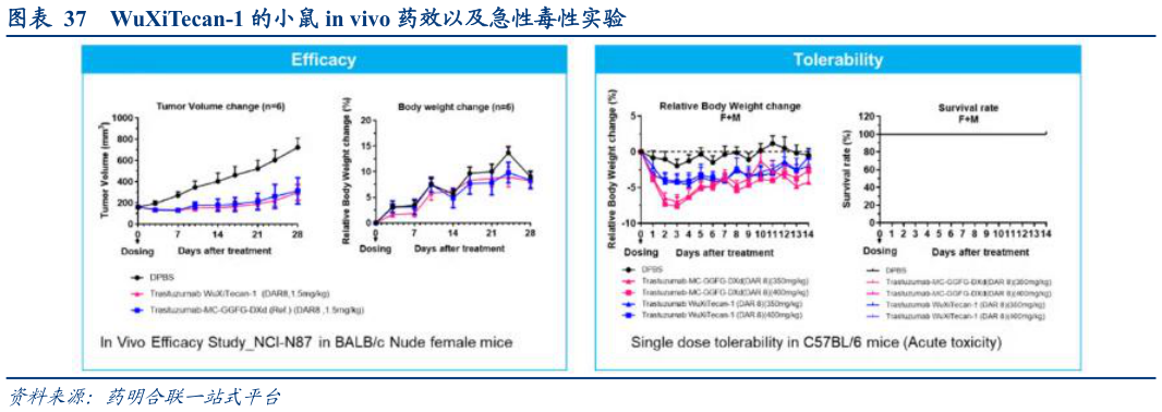 一起讨论下WuXiTecan-1 的小鼠 in vivo 药效以及急性毒性实验