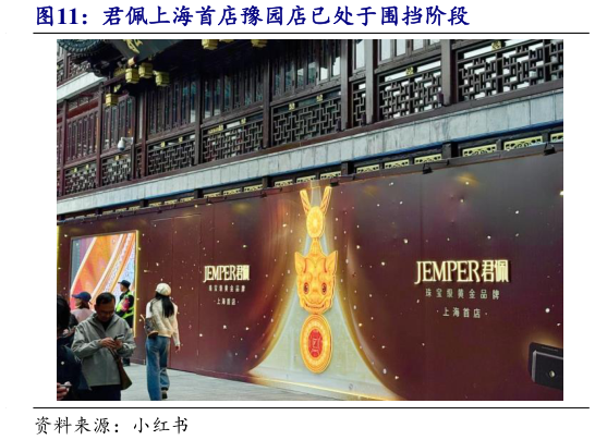 谁能回答君佩上海首店豫园店已处于围挡阶段