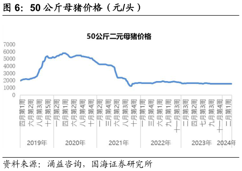 咨询大家50 公斤母猪价格(元头)?