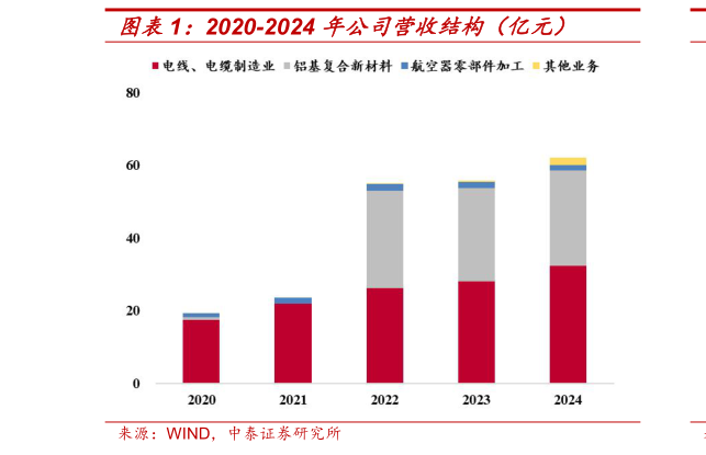 如何才能2020-2024 年公司营收结构（亿元）