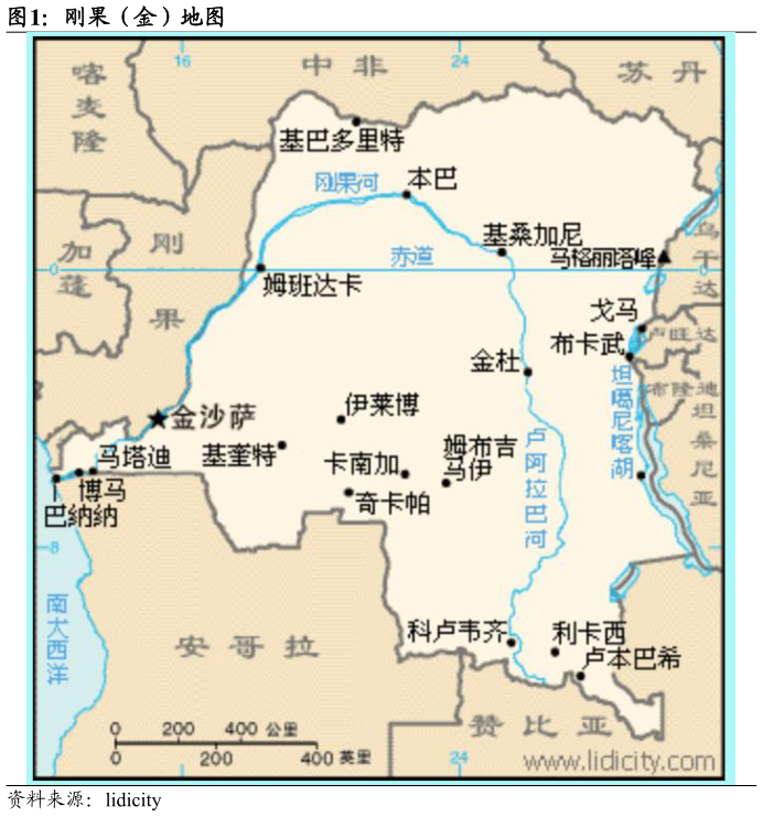 如何了解刚果（金）地图