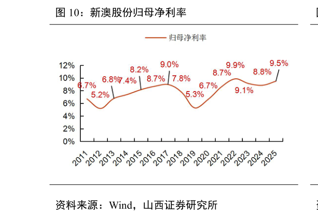 怎样理解新澳股份归母净利率