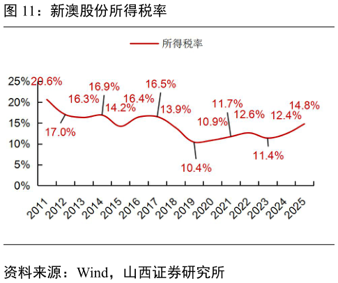想问下各位网友新澳股份所得税率