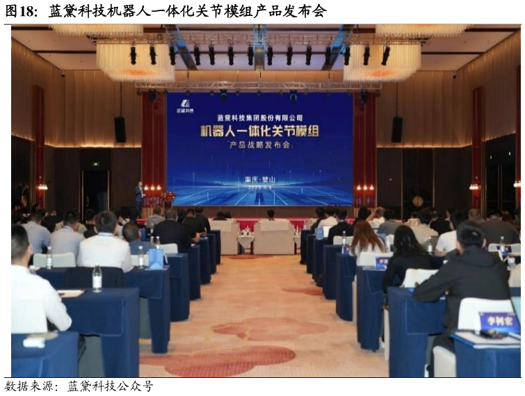 一起讨论下蓝黛科技机器人一体化关节模组产品发布会