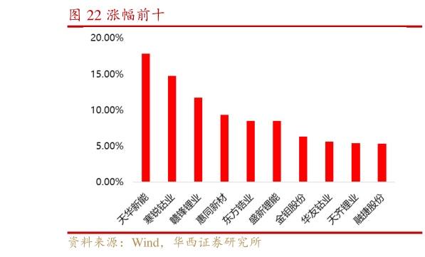 我想了解一下涨幅前十