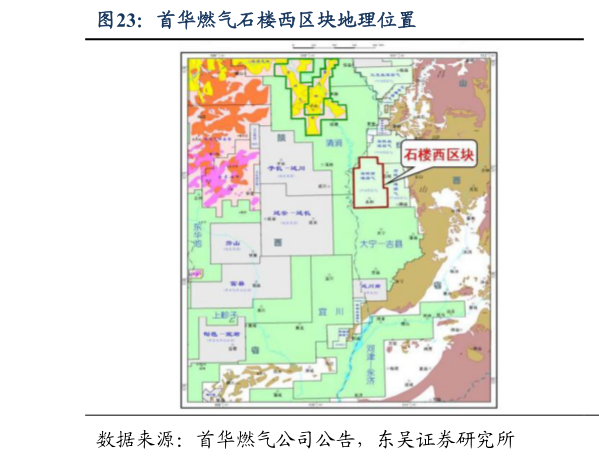 我想了解一下首华燃气石楼西区块地理位置