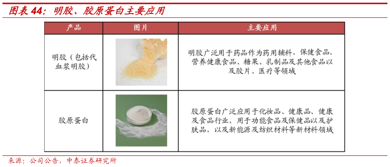 如何了解明胶、胶原蛋白主要应用