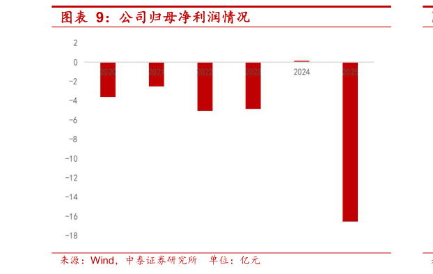 谁知道公司归母净利润情况