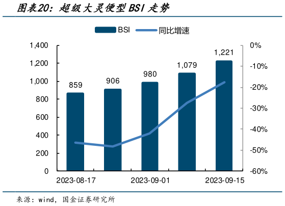 如何解释超级大灵便型BSI走势?