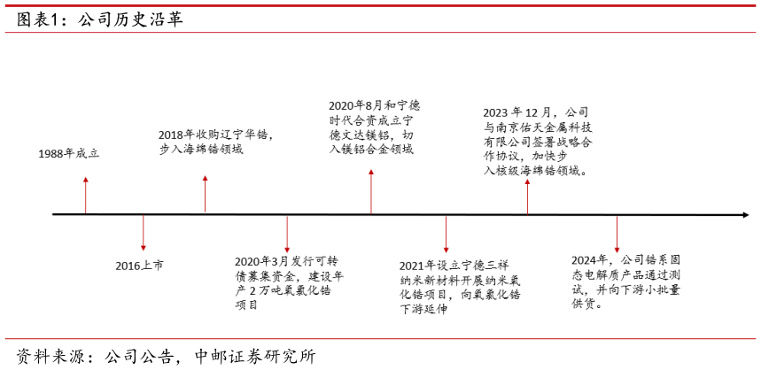 各位网友请教一下公司历史沿革