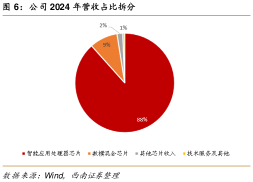 如何解释公司 2024 年营收占比拆分