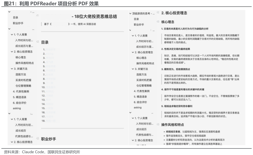 如何了解利用 PDFReader 项目分析 PDF 效果