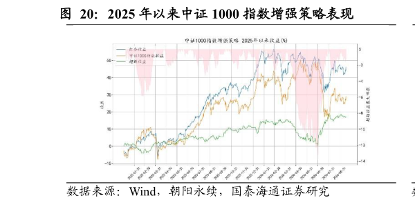 如何看待2025 年以来中证 1000 指数增强策略表现                    2025 年以来中证 2000 指数增强策略表现