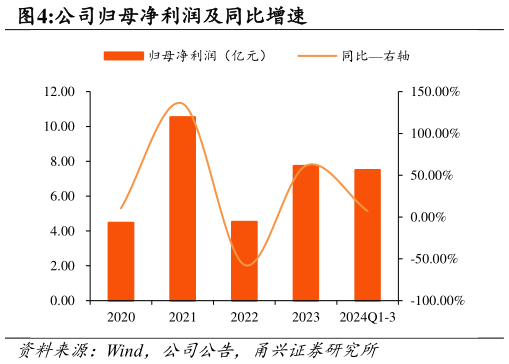 咨询大家公司归母净利润及同比增速?