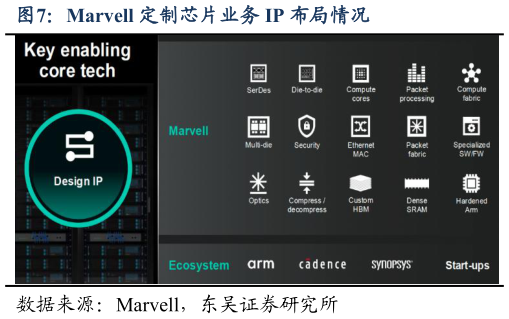 谁能回答Marvell 定制芯片业务 IP 布局情况