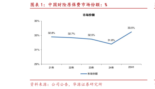 如何才能中国财险原保费市场份额：%