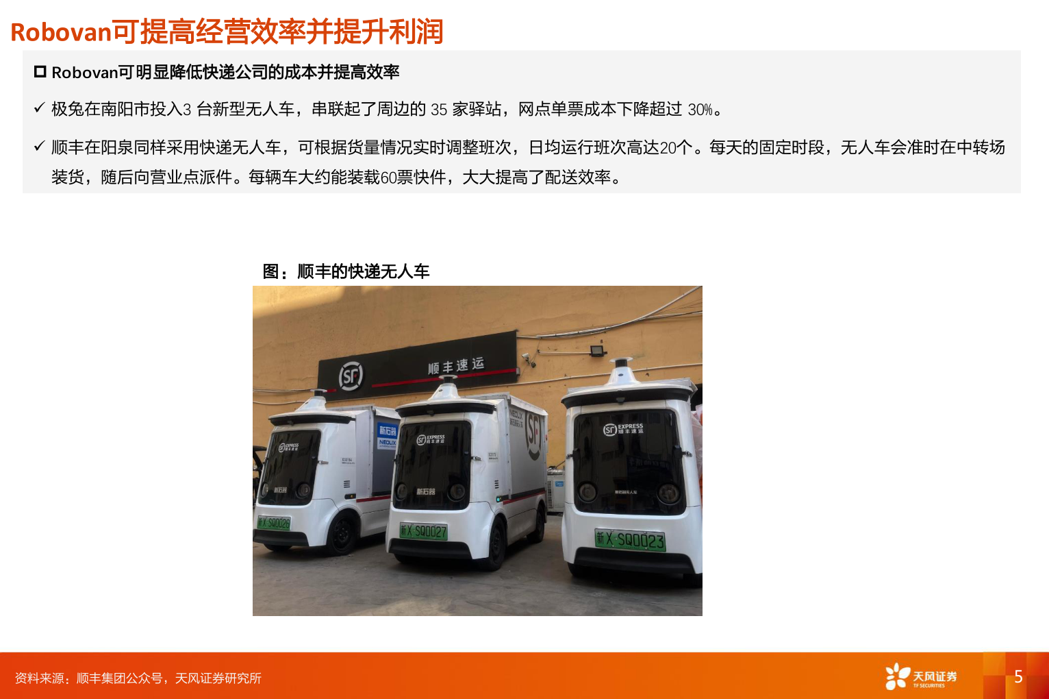想关注一下Robovan可提高经营效率并提升利润?